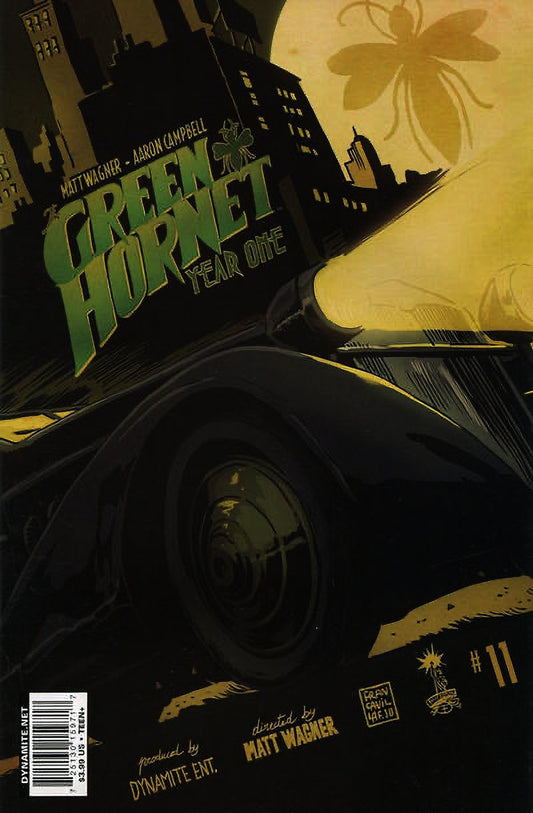 Green Hornet: Year One #11 Francesco Francavilla Cover (2010-2011) Dynamite