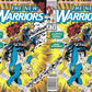 The New Warriors #27 Newsstand Covers (1990-1996) Marvel Comics - 2 Comics