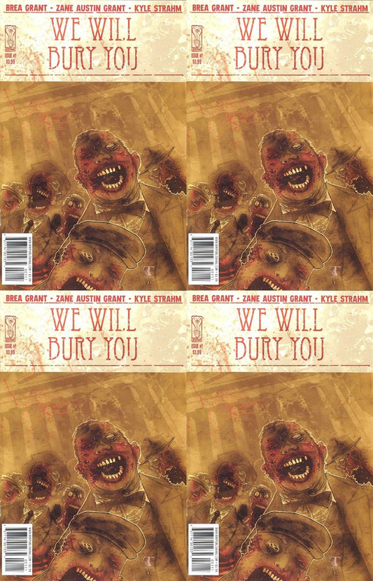We Will Bury You #1 (2010) IDW Comics - 4 Comics
