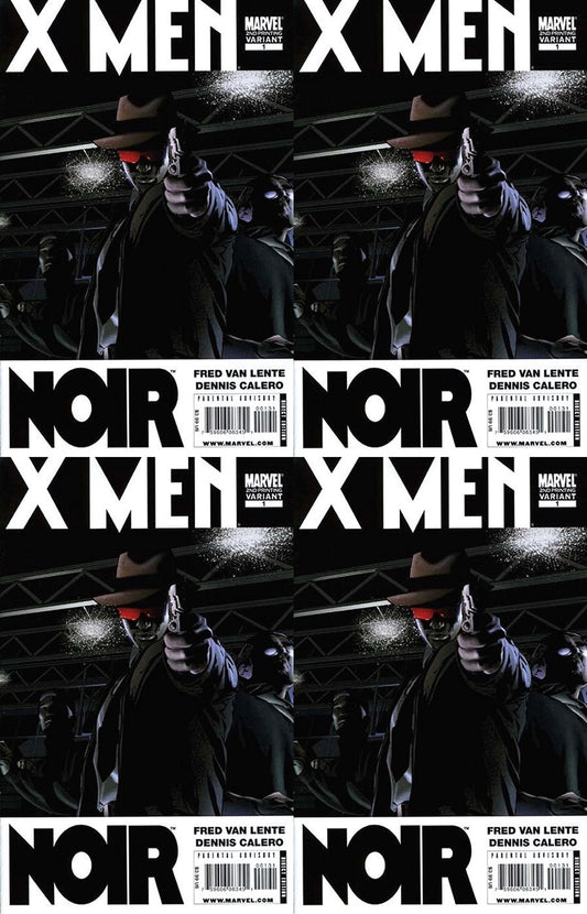 X-Men Noir #1 Second Print (2009) Marvel Comics - 4 Comics