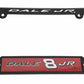 Dale Earnhardt Jr. #8 Black & Red Plastic License Frame New