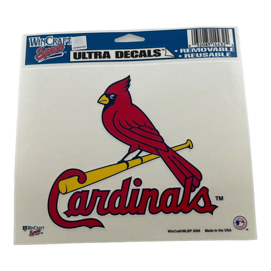 MLB St. Louis Cardinals 5.5 Inch X 4.5 Inch Decal Wincraft