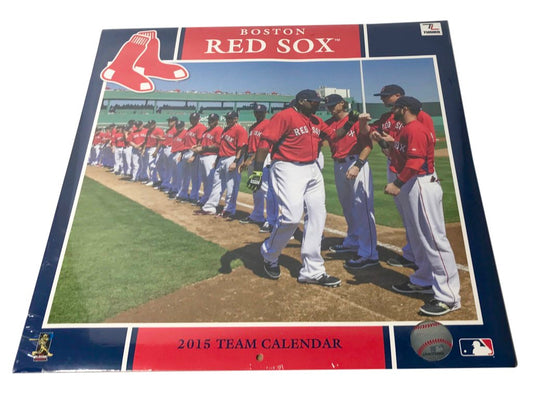 Boston Red Sox 2015 Team Calendar Perfect Timing New Sealed