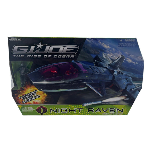G.I. Joe The Rise of Cobra Night Raven Vehicle Air Viper 3 3/4 Inch Figure
