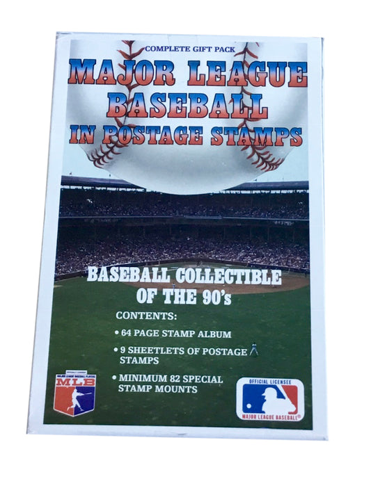 Major League Baseball in Postage Stamps Complete Gift Pack 1990's