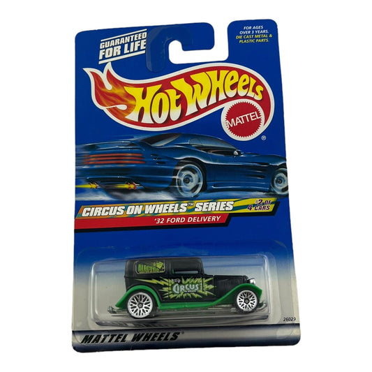 Hot Wheels Circus on Wheels Series '32 Ford Delivery Diecast Vehicle 1999 Mattel