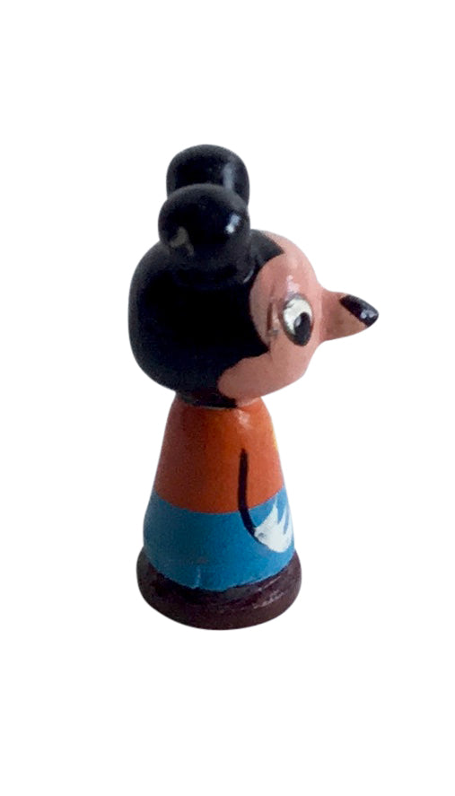 Mickey Mouse 1.25 Inch Wooden Vintage Figure