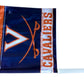 University of Virginia Cavaliers 12 Inch X 11 Inch Car Flag Wincraft Sports