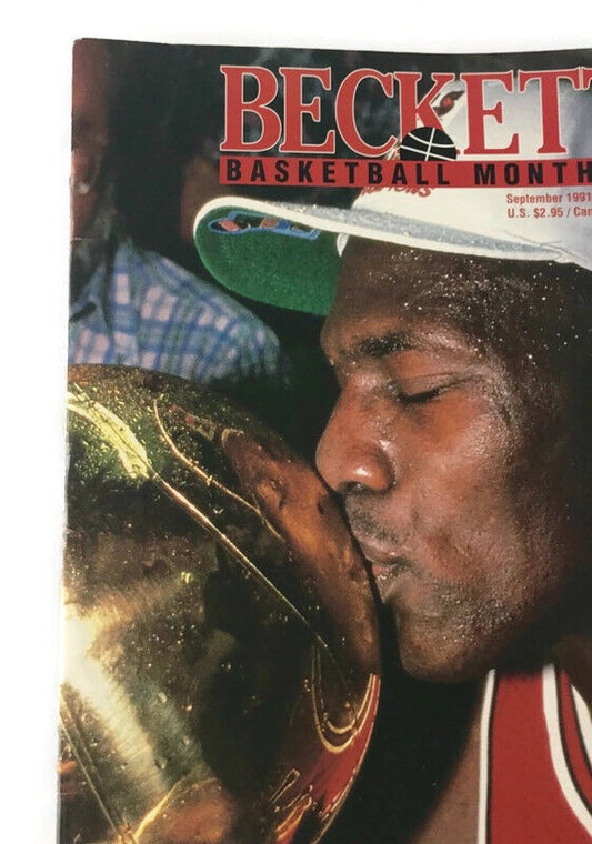 Beckett Basketball Magazine #14 September 1991 Michael Jordan Cover