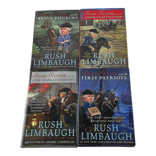 (4) Rush Revere Hardcover Children's Book Lot