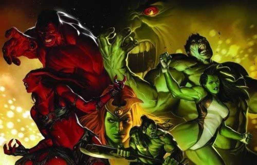 Fall of the Hulks 24" X 36" Poster By Marko Djurdjevic Marvel New Rolled