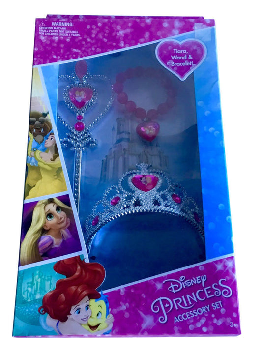 Disney Princess Accessory Set - Tiara, Wand, & Bracelet Her Accessories