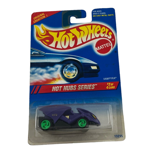 Hot Wheels Hot Hubs Series Vampyra 2/4 Diecast Vehicle 1994 Mattel