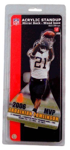 NFL 8 Inch Acrylic Standup Ladainian Tomlinson San Diego Chargers Wincraft