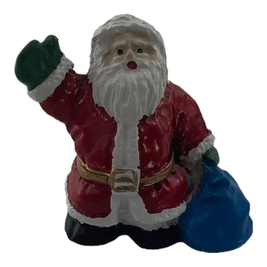 Santa Clause 1.5 Inch Vintage PVC Figurine