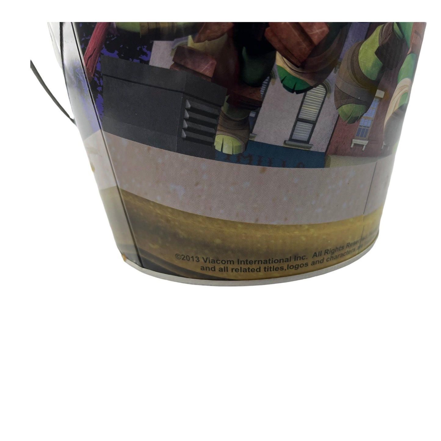 Teenage Mutant Ninja Turtles (TMNT) 7 Inch Tin Bucket with Handle 2013