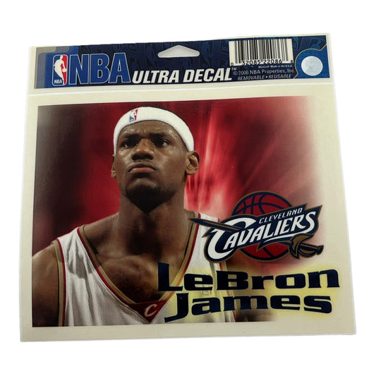 NBA Lebron James 5.5 Inch X 4.5 Inch Decal Cleveland Cavaliers Wincraft