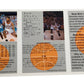 1991 Front Row Basketball 3 Card 7.5" X 3.5" Promo Card Panel Johnson