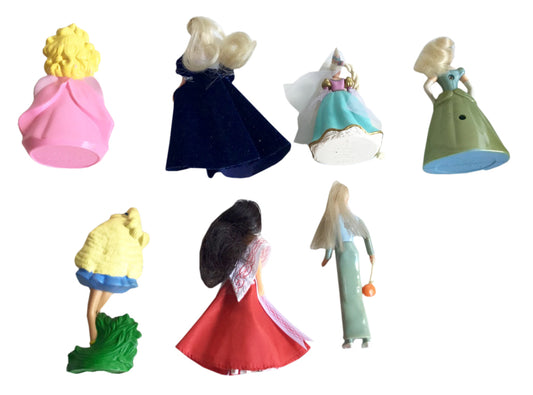 (7) Barbie McDonald's 4 Inch Mini Figure Lot
