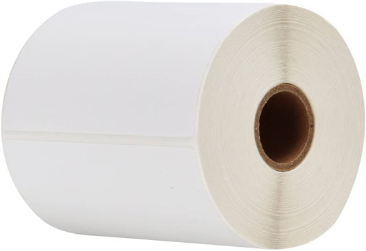 1 Roll of 250 4x6 Direct Thermal Blank Shipping Labels for Zebra