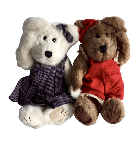 Boyds Bears Belle & Alexandra 10 Inch Plush Stuffed Bear Enesco