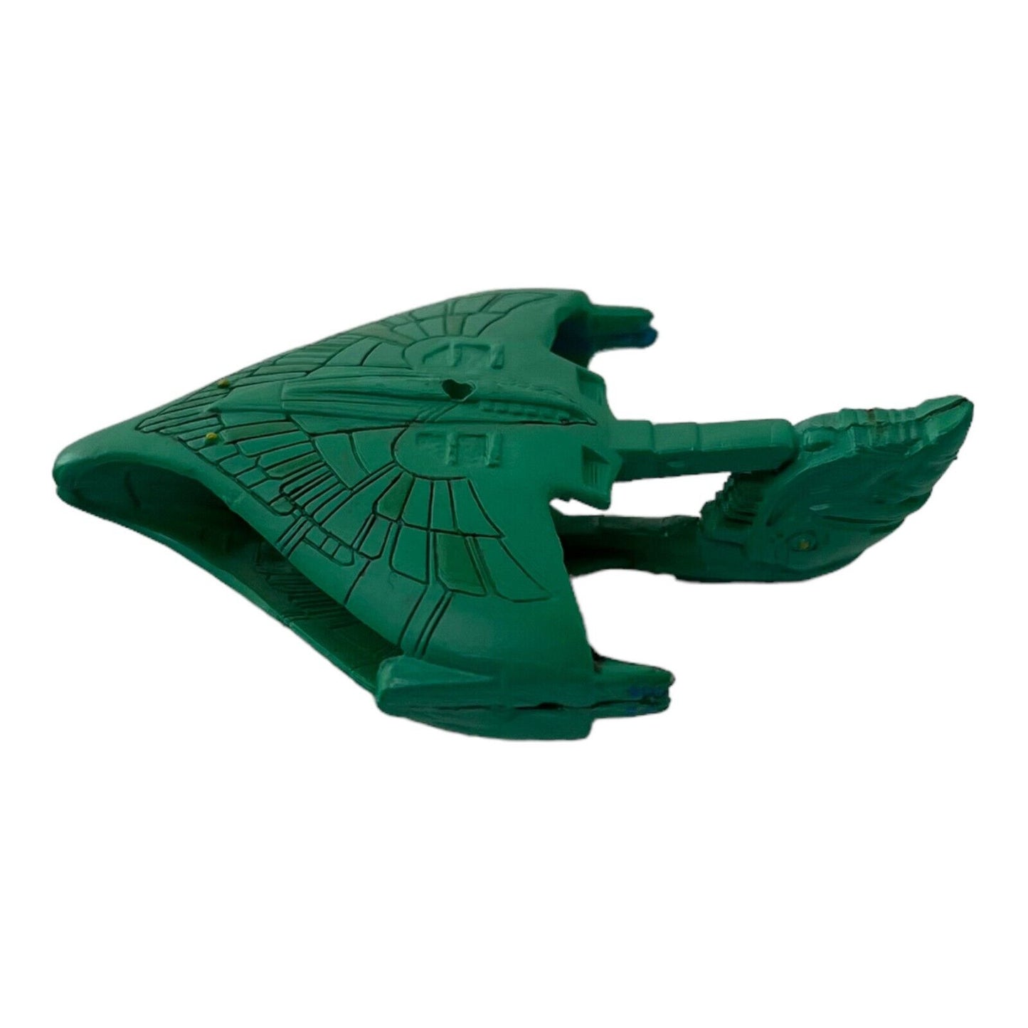 Star Trek Micro Machine Green Romulan Warbird Figure Galoob