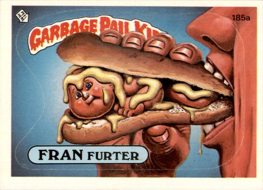 1986 Garbage Pail Kids Series 5 #185A Fran Furter VG-EX