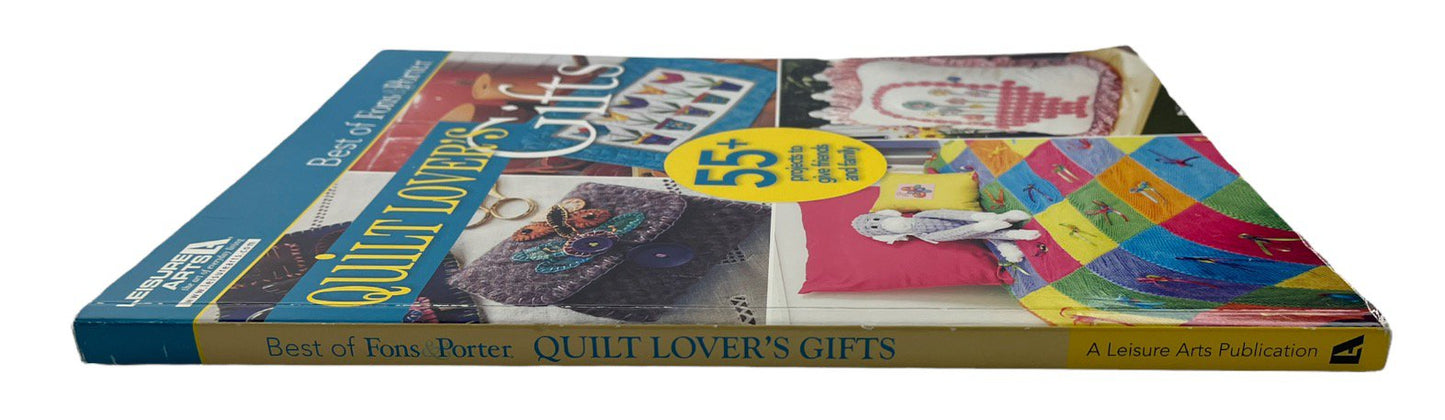 Best of Fons & Porter Quilt Lover's Gifts Paperback Leisure Arts