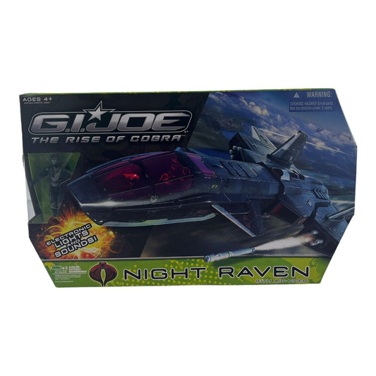 G.I. Joe The Rise of Cobra Night Raven Vehicle Air Viper 3 3/4 Inch Figure