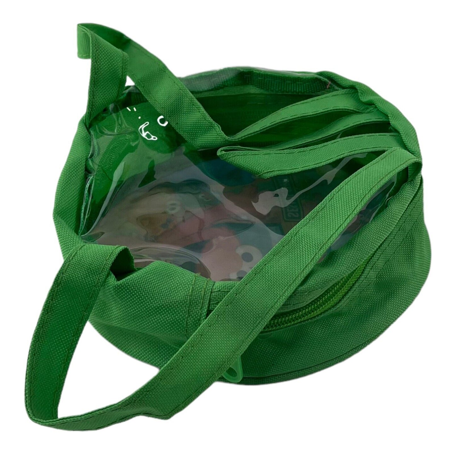 Sesame Street Green Vinyl 6 Inch Bag with Straps