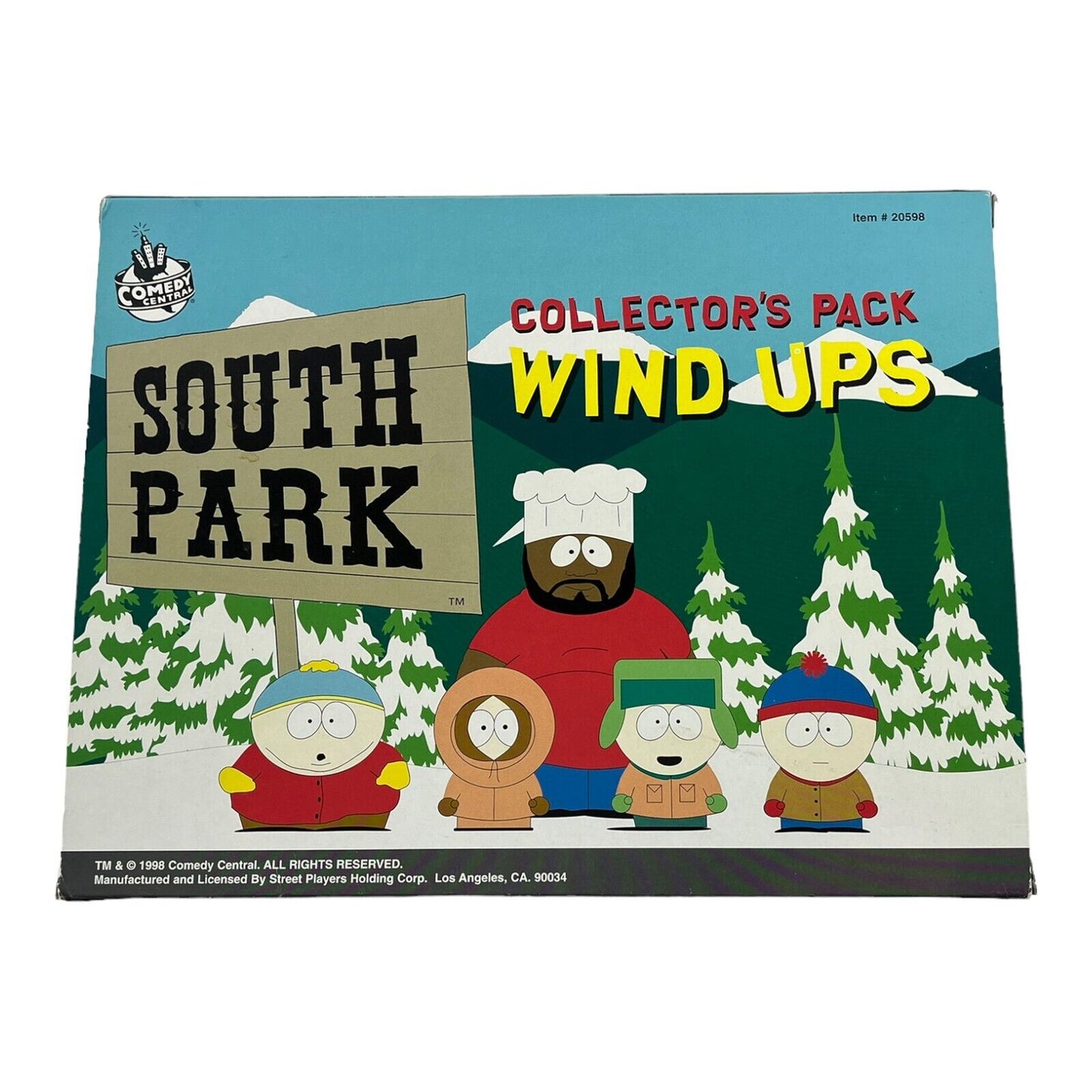 South Park Collector's Pack Vintage Wind Ups 1998 Street Players