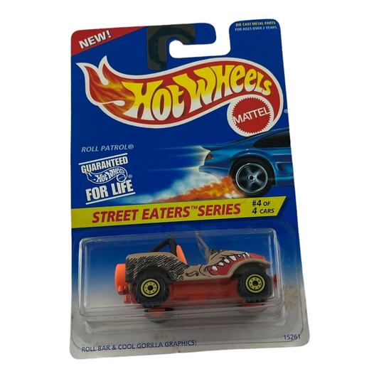Hot Wheels Street Eater Series 4/4 Roll Patrol Diecast Vehicle 1995 Mattel