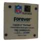 NFL Legends of the Field Tiki Barber 6.5 Inch Bobble Head New York Giants