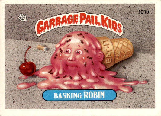 1985 Garbage Pail Kids Series 3 #101b Basking Robin VG