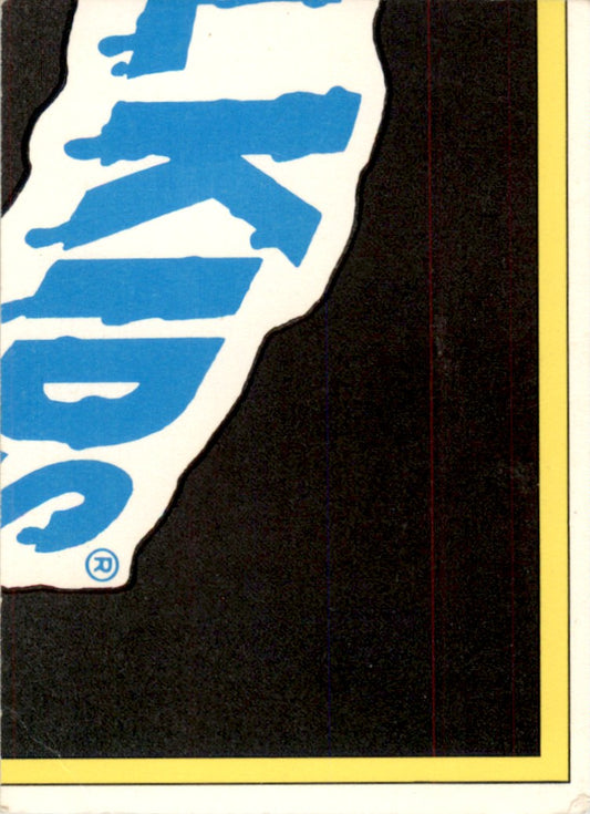 1986 Garbage Pail Kids Series 3 #85b Pinned Lynn No Copyright VG-EX