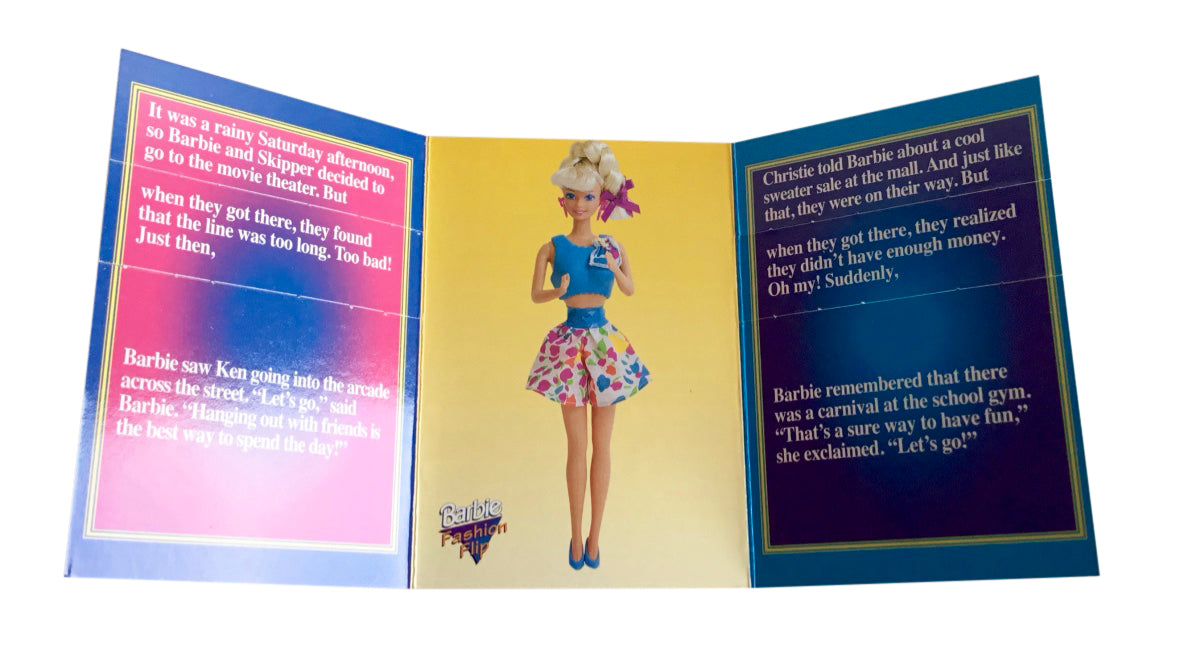 Barbie Fashion Flip Promo 1993 Mattel