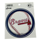 MLB Atlanta Braves Baseball & Tomahawk 5 Inch X 4.5 Inch Decal Rico Industries