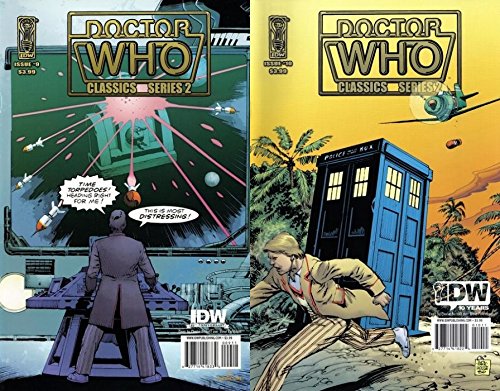 Doctor Who Classics #9-10 (2008-2009) IDW Comics - 2 Comics