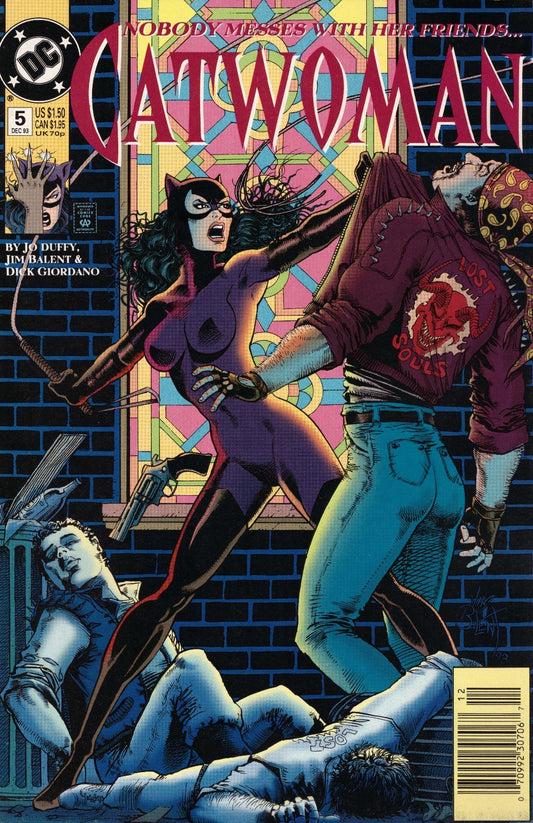 Catwoman #5 Newsstand Cover (1993-2001) DC Comics