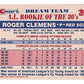 (3) 1989 Topps K-Mart Dream Team Baseball #20 Roger Clemens Lot Red Sox