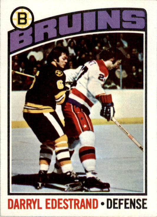 1976 Topps #179 Darryl Edestrand Boston Bruins EX-MT