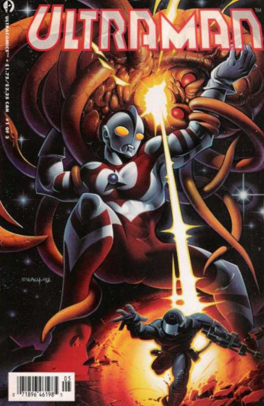 Ultraman #1 Newsstand Cover (1993) Nemesis