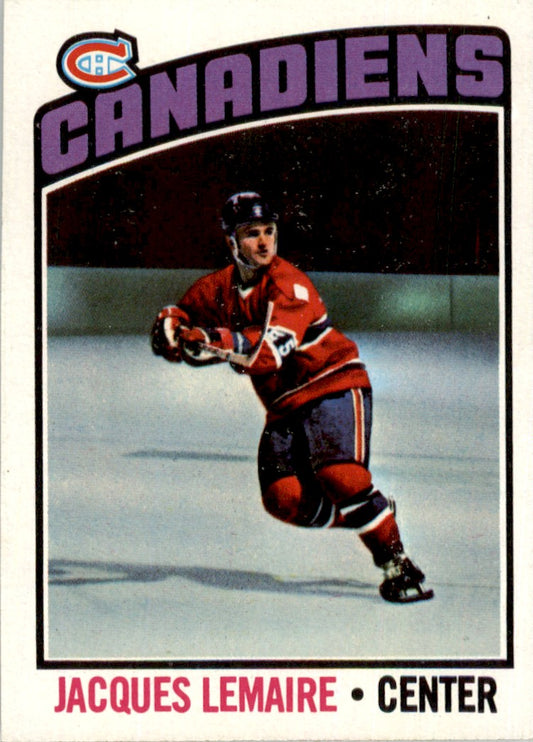 1976 Topps #129 Jacques Lemaire Montreal Canadiens EX