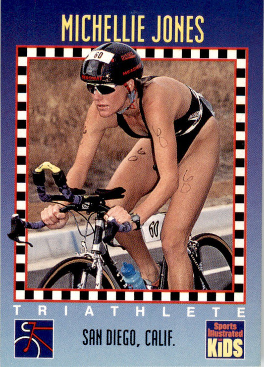 1994 Sports Illustrated for Kids #247 Michelle Jones Triathlon