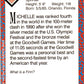 1991 Sports Illustrated for Kids #262 Michelle Finn Track & Field