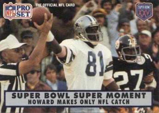 1990-91 Pro Set Super Bowl 160 Football 143 Percy Howard