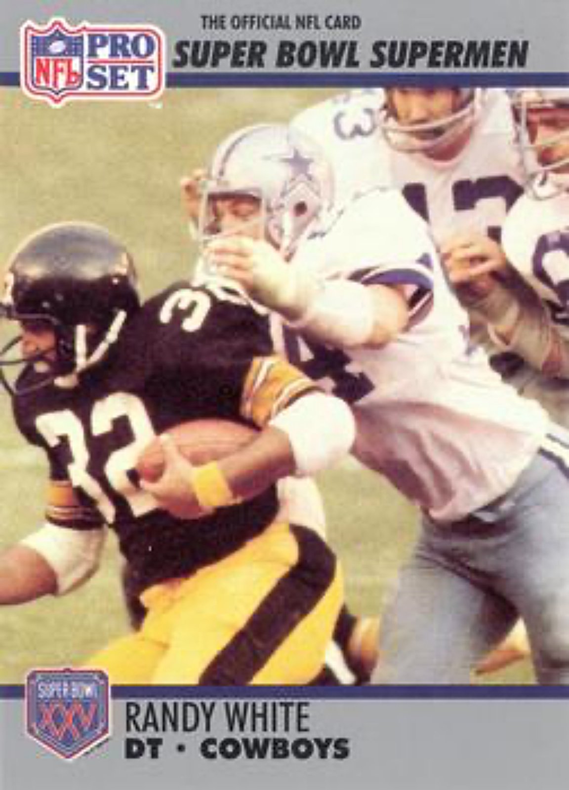 1990-91 Pro Set Super Bowl 160 Football 87 Randy White