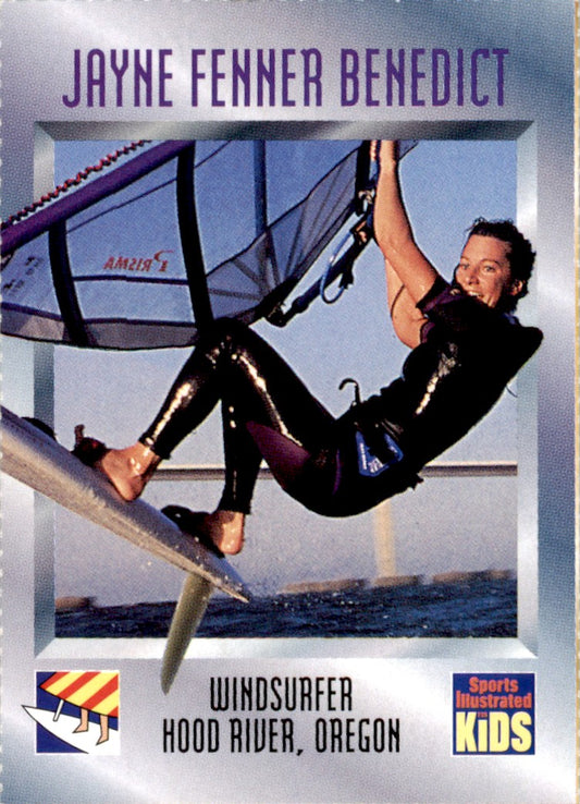 1995 Sports Illustrated for Kids #410 Jayne Fenner Benedict Surfing