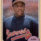 1993 Baseball Card Magazine '68 Topps Replicas #SC59 Terry Pendleton Braves