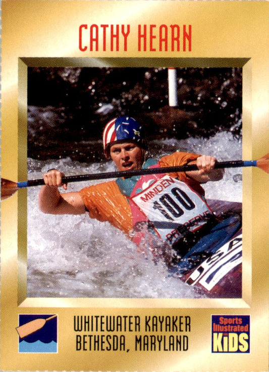 1995 Sports Illustrated for Kids #339 Cathy Hearn Kayaking